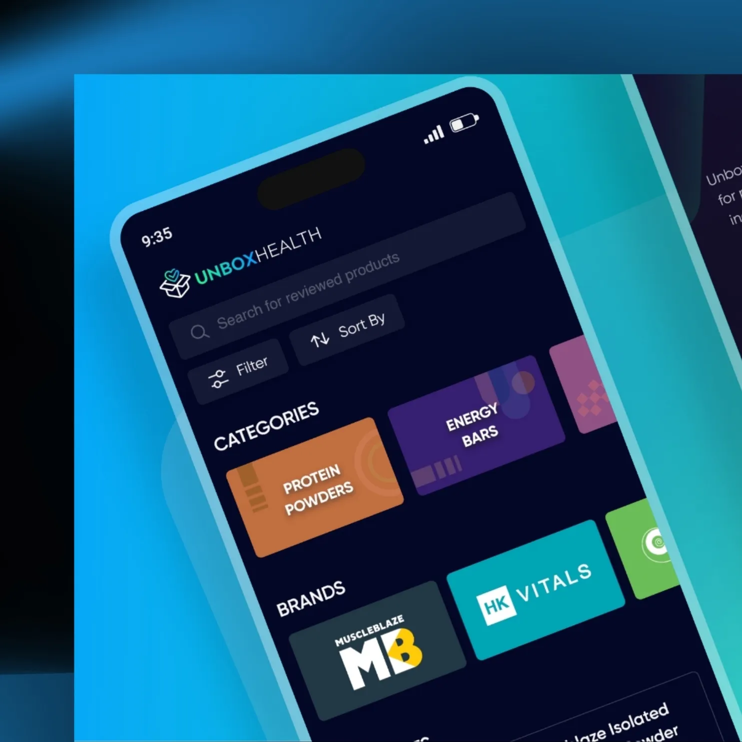 Panorbit - Our Works - Tech - Unbox Health App