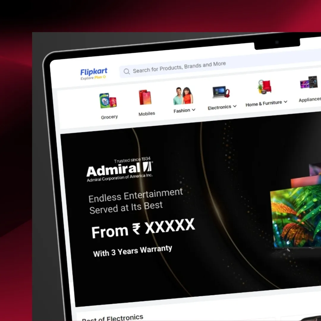 Panorbit-Admiral-Flipkart Panorbit - Our Works - Performance - Admiral Launch Campaign