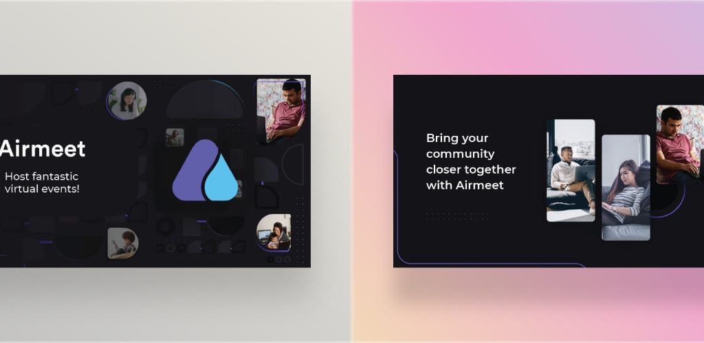 Airmeet mockup